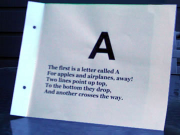 Letter A
