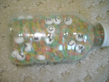 Letter Bottle