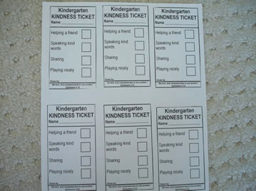 Kindness Ticket