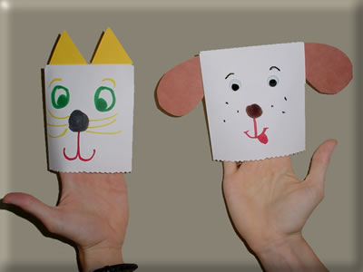 Envelope Puppets