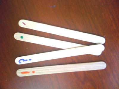 Punctuation Popsicle