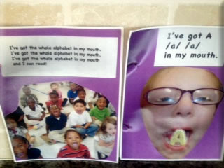 Alphabet in my mouth
