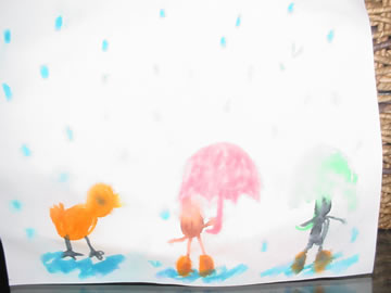 Rain Painting